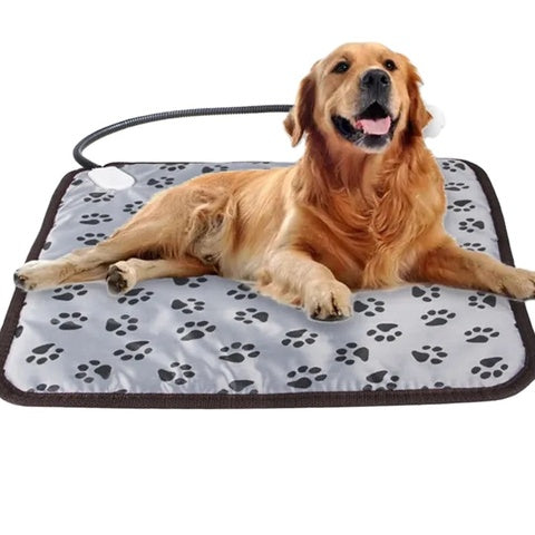 Adjustable Heating Pad Dog Cat Mat Bed Winter Pet Electric Blanket Heating Mat Waterproof Bite-resistant Wire