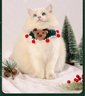 Cat Clothing Pet Scarf Cloth Puppet Collar Cat Autumn and Winter Decoration Dog Scarf in Winter