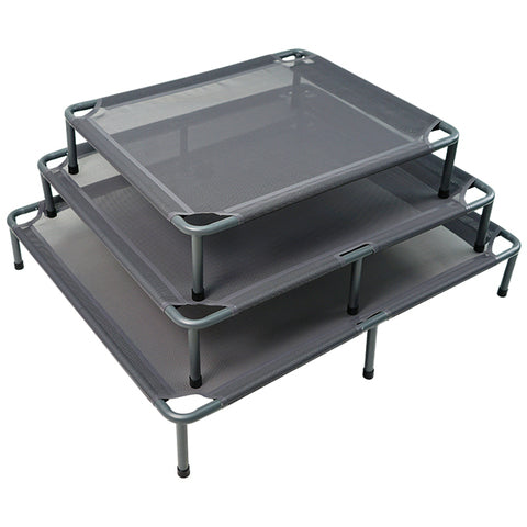 Elevated Dog Bed Cot, Raised Portable Pet Beds for Extra Large Medium Small Dogs with Breathable Mesh, Indoor and Outdoo