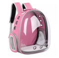 Hot Sale Cat Backpack Transparent Cat Bag Outside Portable  Pet Backpack Cat Breathable Backpack Pet Carrier Bag
