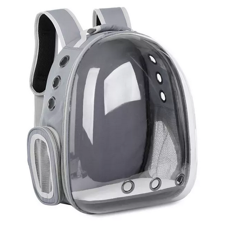 Multi-color Oxford Cloth Cat Backpack Travel Carrying Pet Bag Comfortable Transparent Pet Backpack