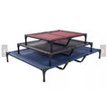 Outdoor Waterproof Metal Steel Frame Pet Cooling Bed Raised Breathable Elevated Dog Bed