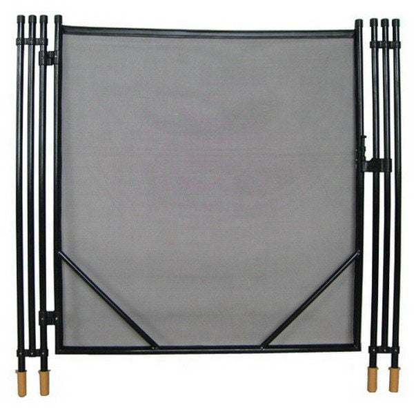 Pool Fence 4x12 ft ,Outdoor In-Ground Pool Fence, Removable DIY Pool Fencing Glass for Swimming Pool Fence