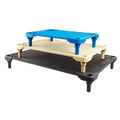 Yalong Custom Steel Tube Dog Bed PB005 L/107*75*15.2cm Waterproof Elevated Calming Rectangle Bed for Large Dogs Cats OEM