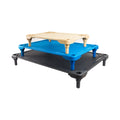 Yalong Factory Wholesale PB005 M/95*65*15.2cm Outdoor Cooling Rectangular Dog Bed Waterproof Elevated Fiber for Large Fa