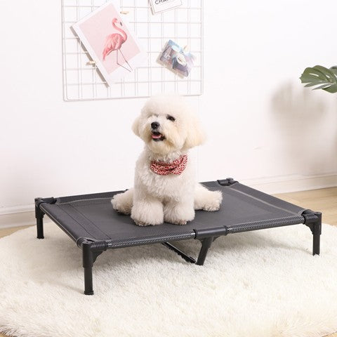 Yalong OEM/ODM PB010 XL/122*91*23cm Rectangle Folding Premium Plastic Frame Waterproof Cat Elevated Cooling Breathable F