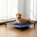 Yalong XXL Dog Beds PB016 127*95*15cm Durable Aluminum Frame Eco-Friendly Raised Cooling Chew Proof Washable Plastic
